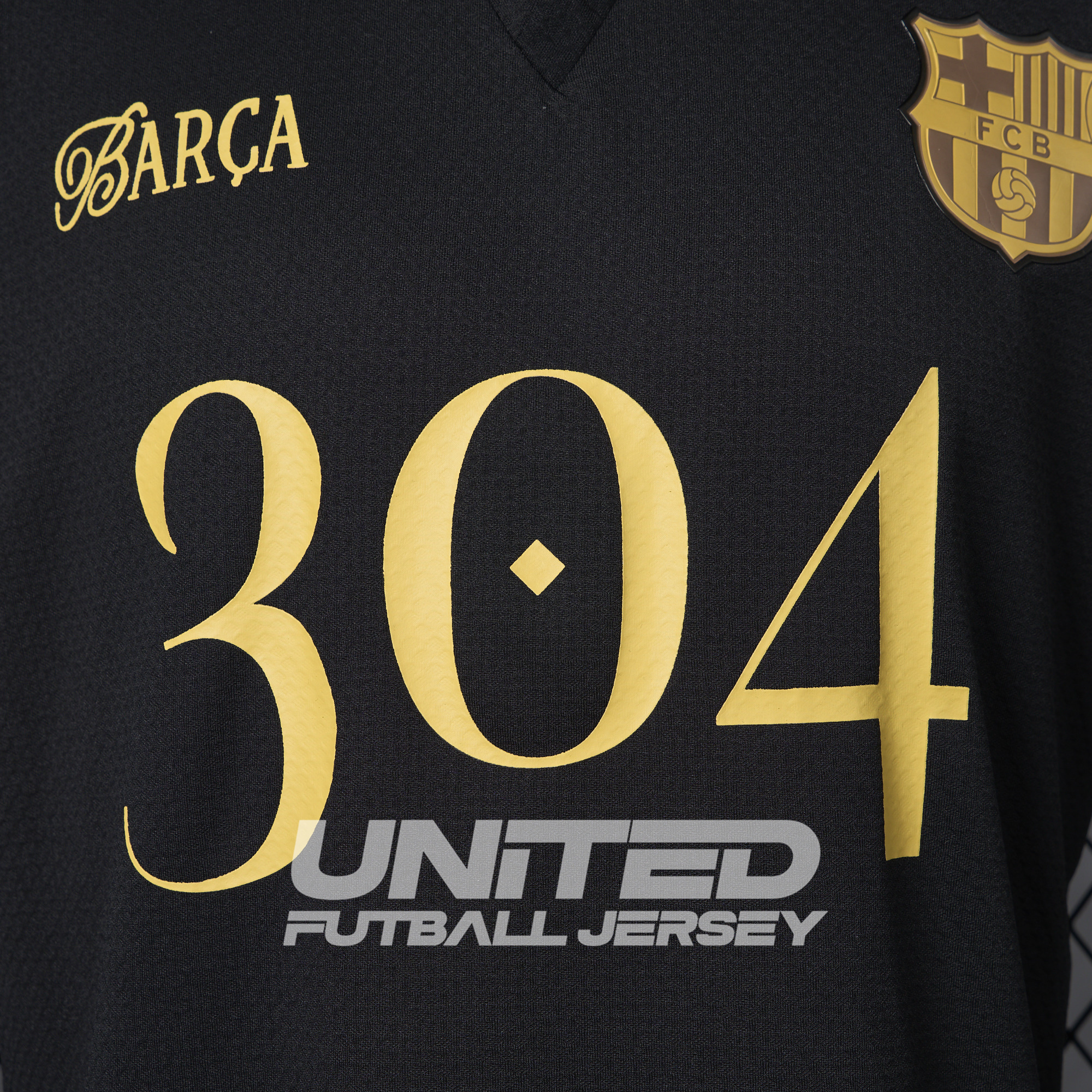 foot-Barcelona 24-25 Yamal Anniversary Black Jersey - Player Version