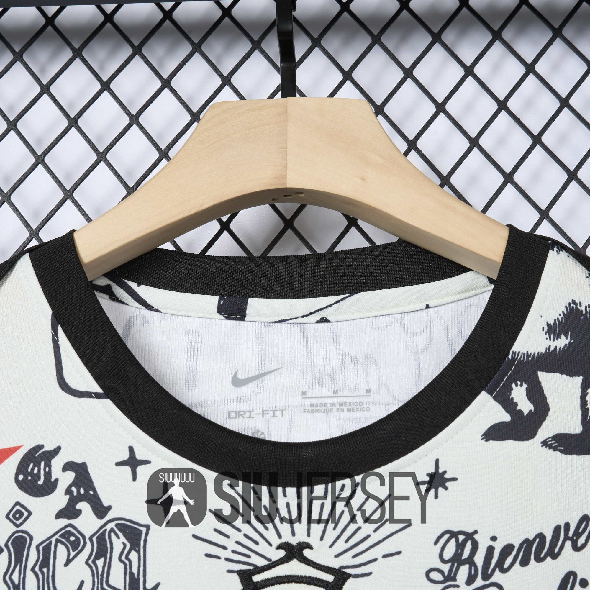 SIUjerseys-Club América 24-25 Pre-match 2 White Training Jersey - Fans Version