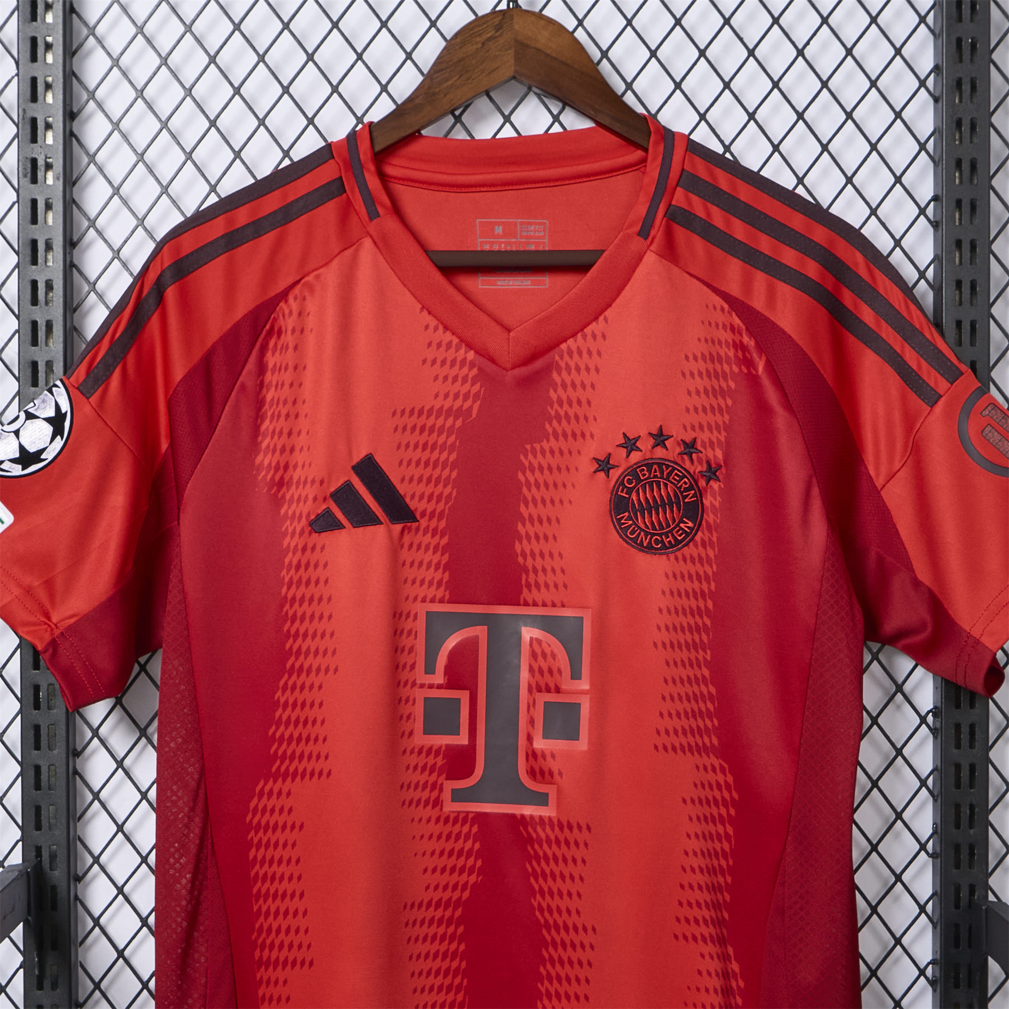 ManixJersey.com | Bayern Munich 24-25 Home Stadium Jersey - Fans Version -Customize Name, Number and Patch | Worldwide Shipping