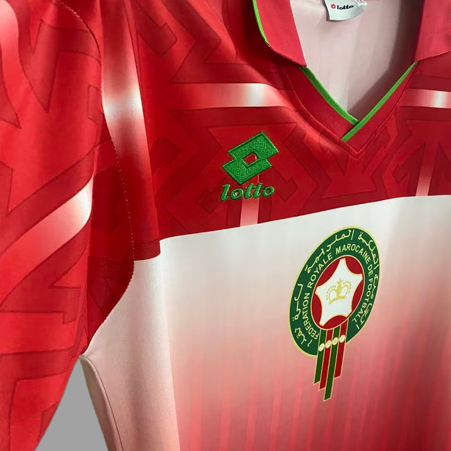 unitedfutballjersey-Retro Morocco 1994 Home Jersey