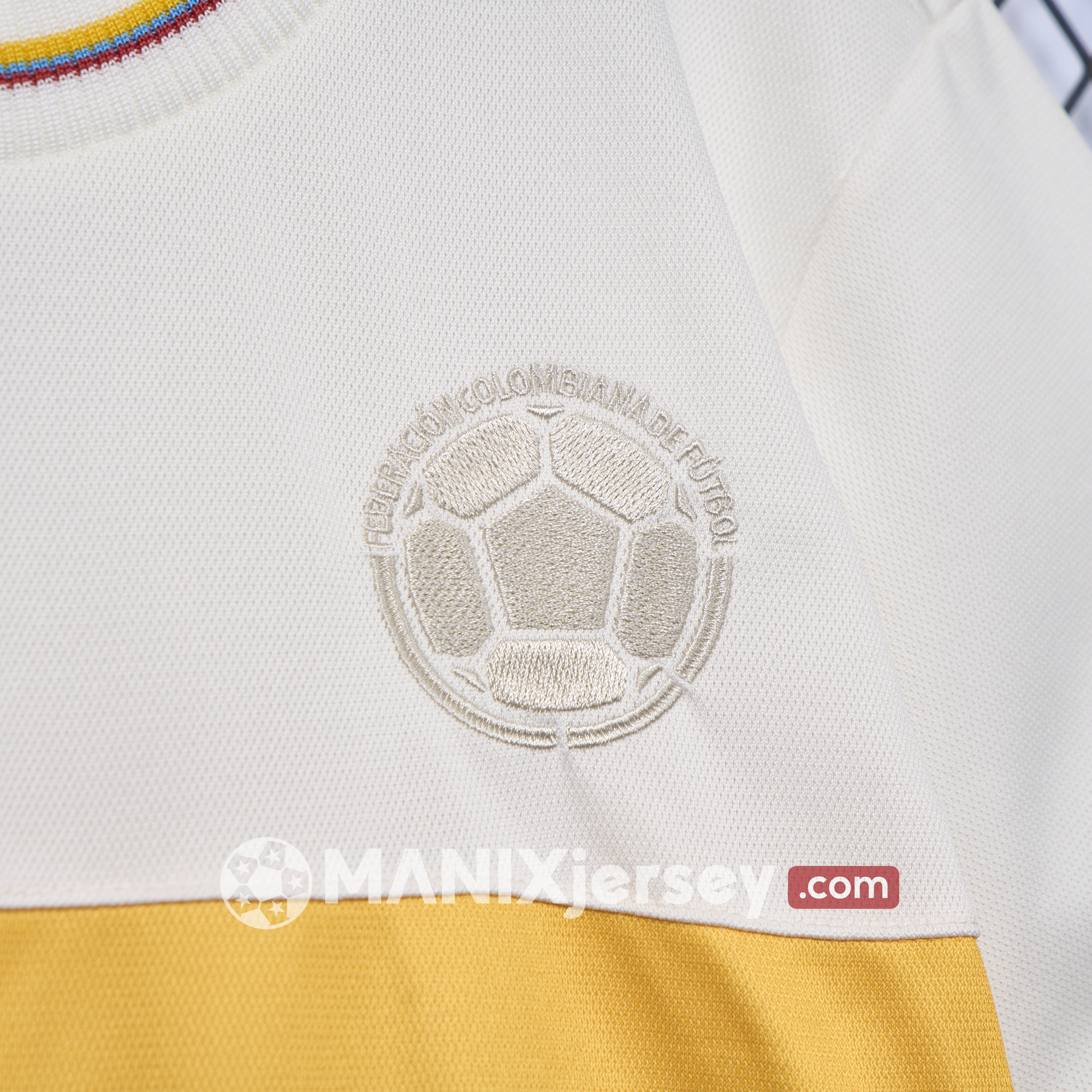 ManixJersey.com | Women's Colombia 2024 100th Anniversary Jersey -Customize Name, Number and Patch | Worldwide Shipping