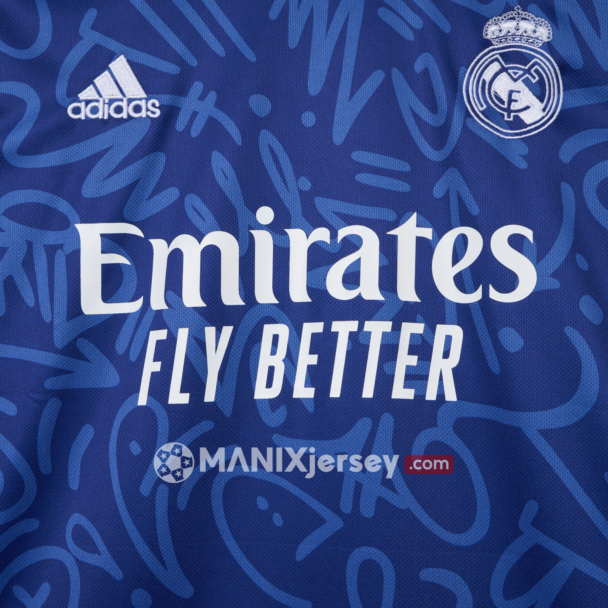 ManixJersey.com | Retro Real Madrid 2021-22 Away Jersey -Customize Name, Number and Patch | Worldwide Shipping