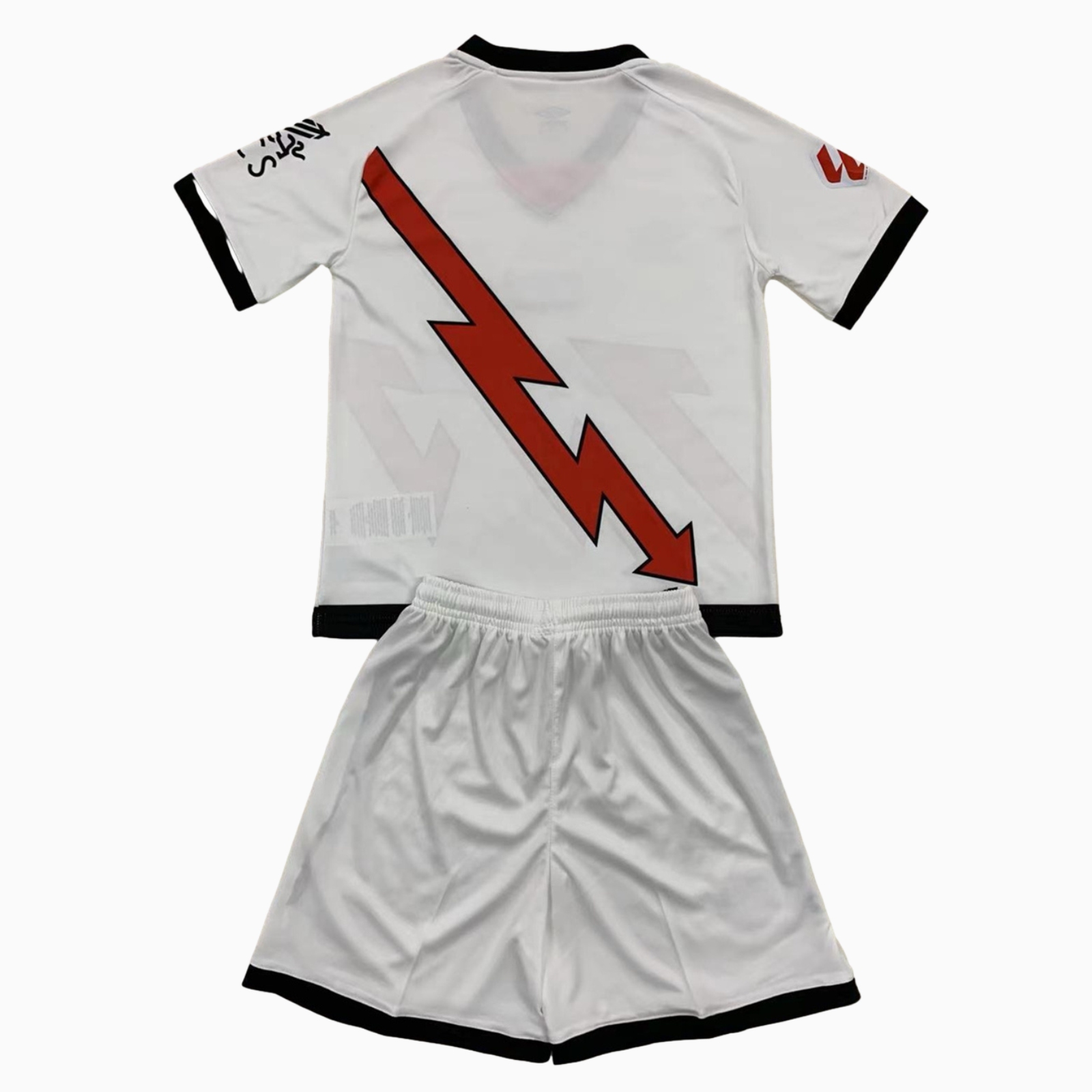 ManixJersey.com | Rayo Vallecano 24-25 Home Men's Adult Jersey Set - Fans Version -Customize Name, Number and Patch | Worldwide Shipping