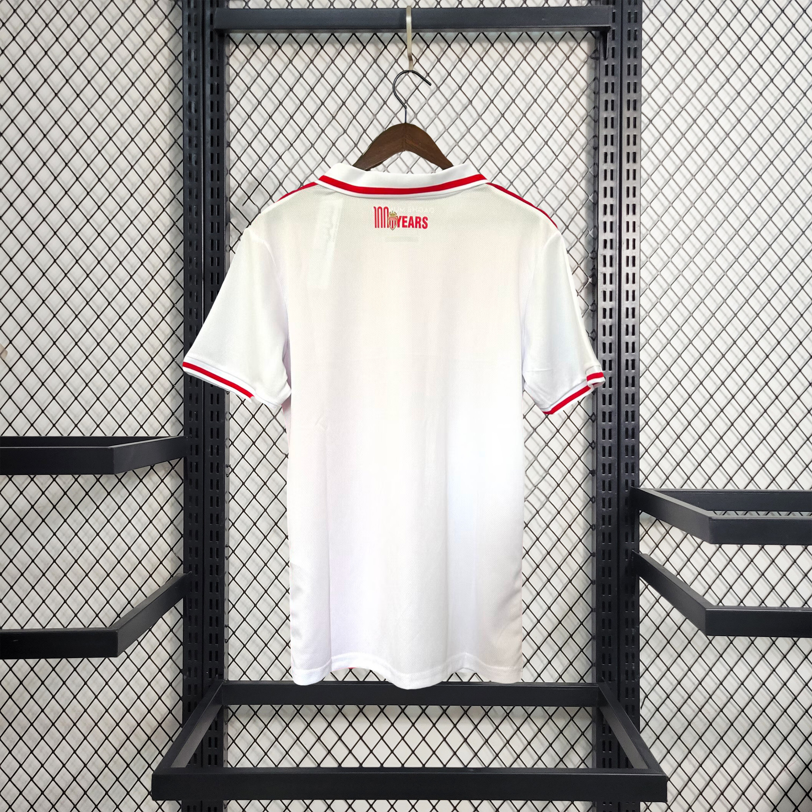 unitedfutballjersey-AS Monaco 24-25 Home Jersey - Fans Version