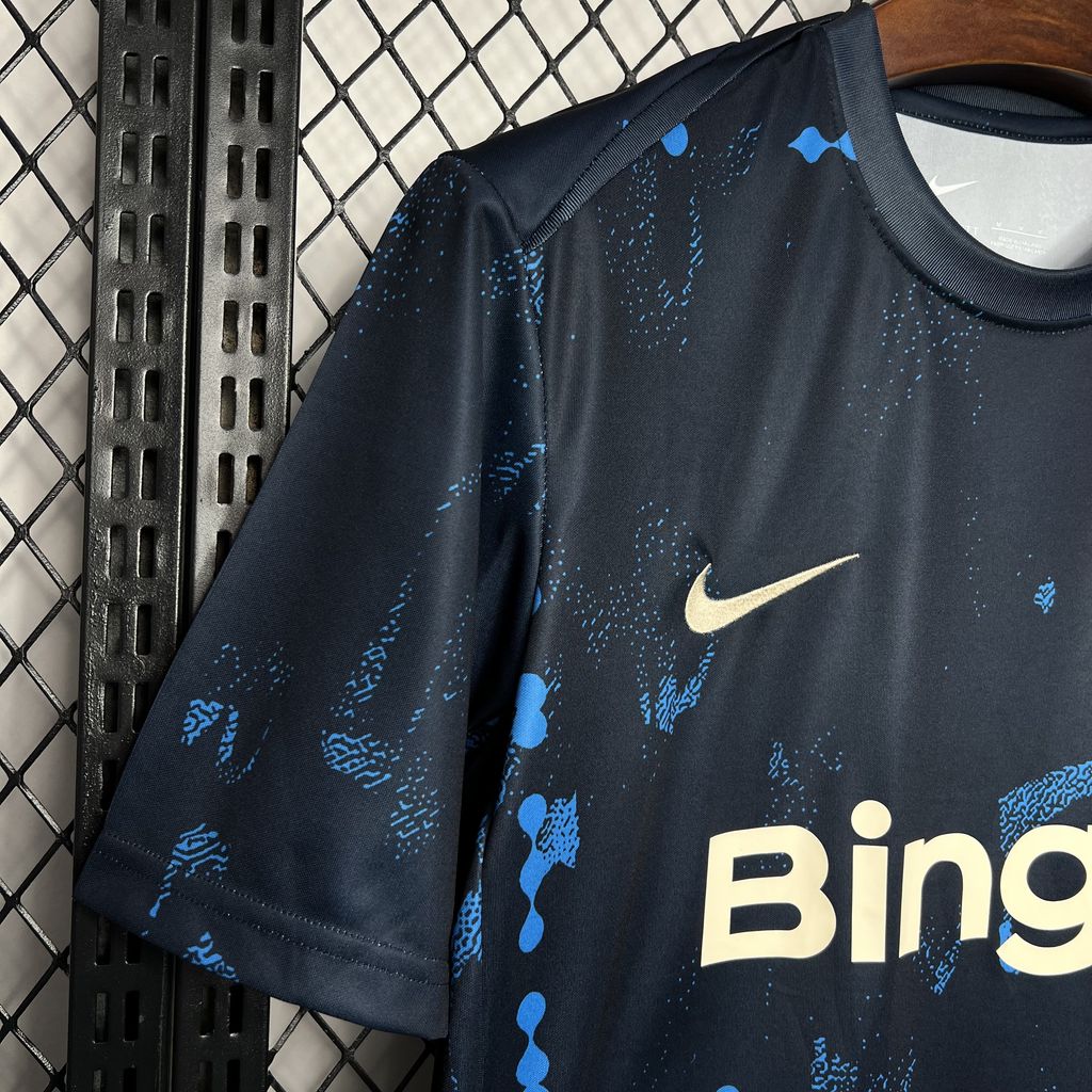 ManixJersey.com | C.H.E.L.S.E.A 24-25 Dark Blue Pre-Match Training Jersey - Fans Version -Customize Name, Number and Patch | Worldwide Shipping