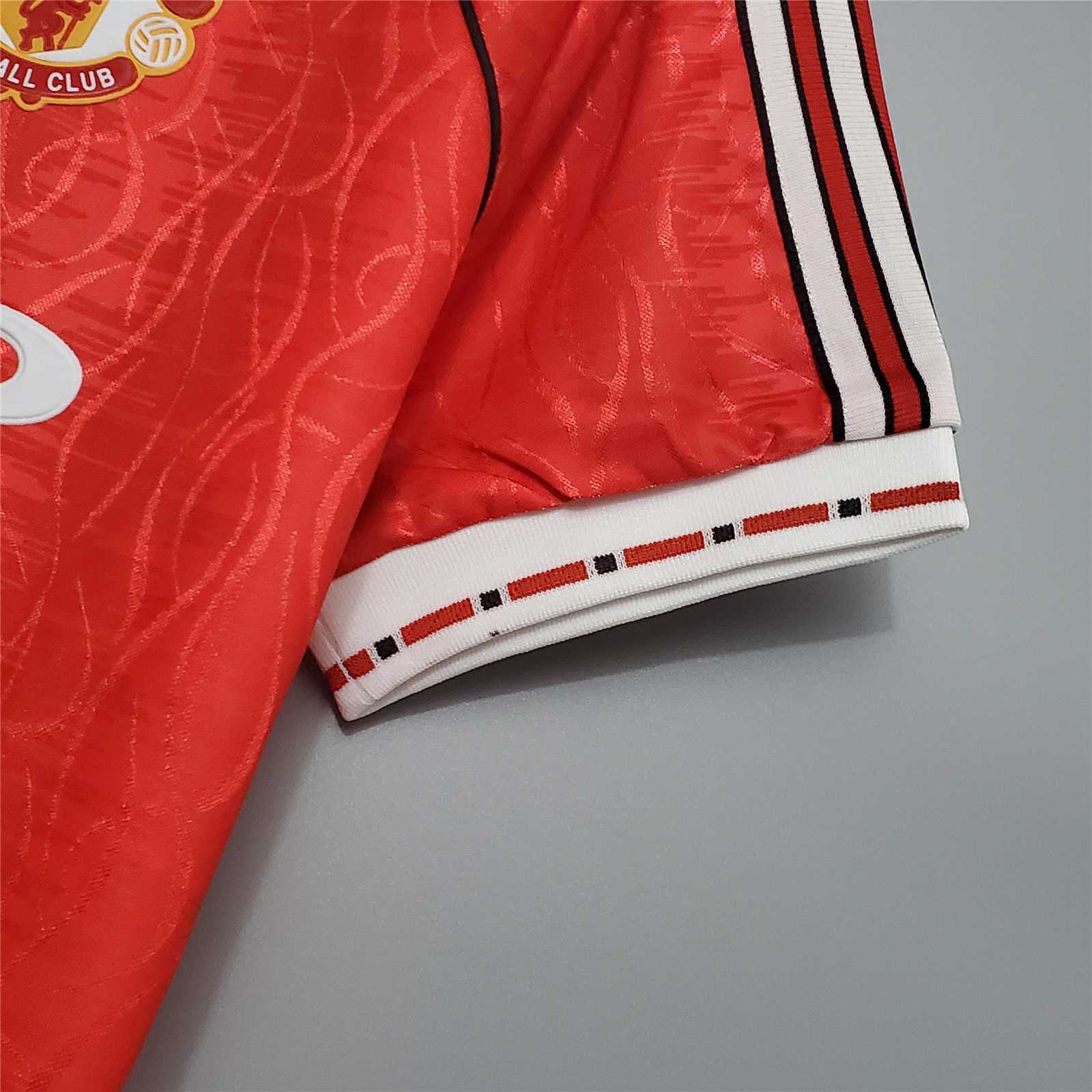 SIUjerseys-Retro Manchester United 91-92 Home Jersey