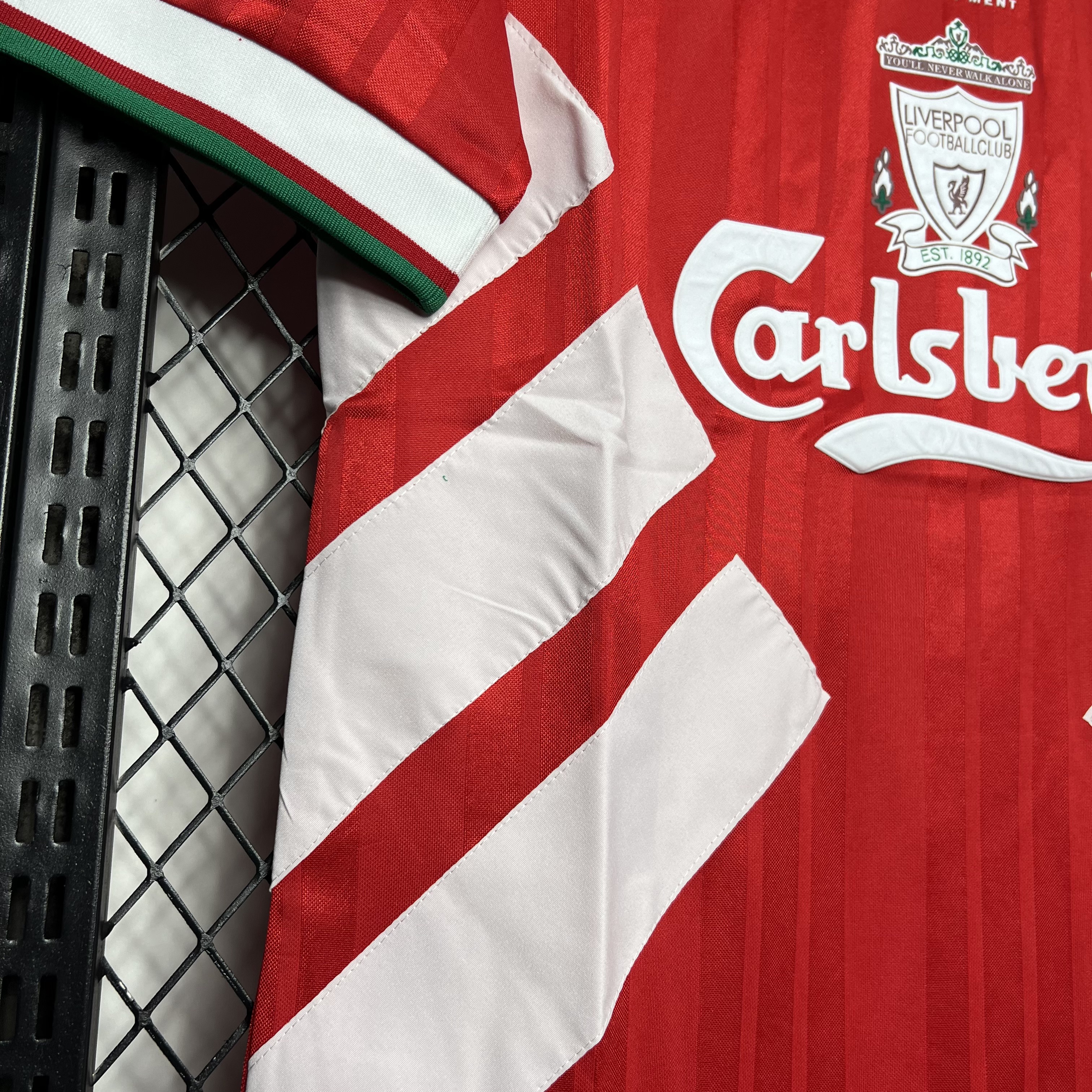 JerseysGala.com | Retro Liver.pool 1993-95 Home Stadium Jersey -Customize Name, Number and Patch | Worldwide Shipping