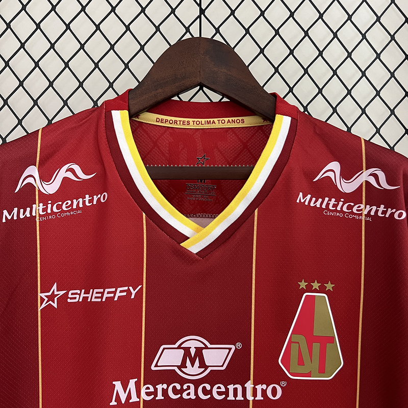 unitedfutballjersey-Deportes Tolima 24-25 Home Stadium Jersey - Fans Version