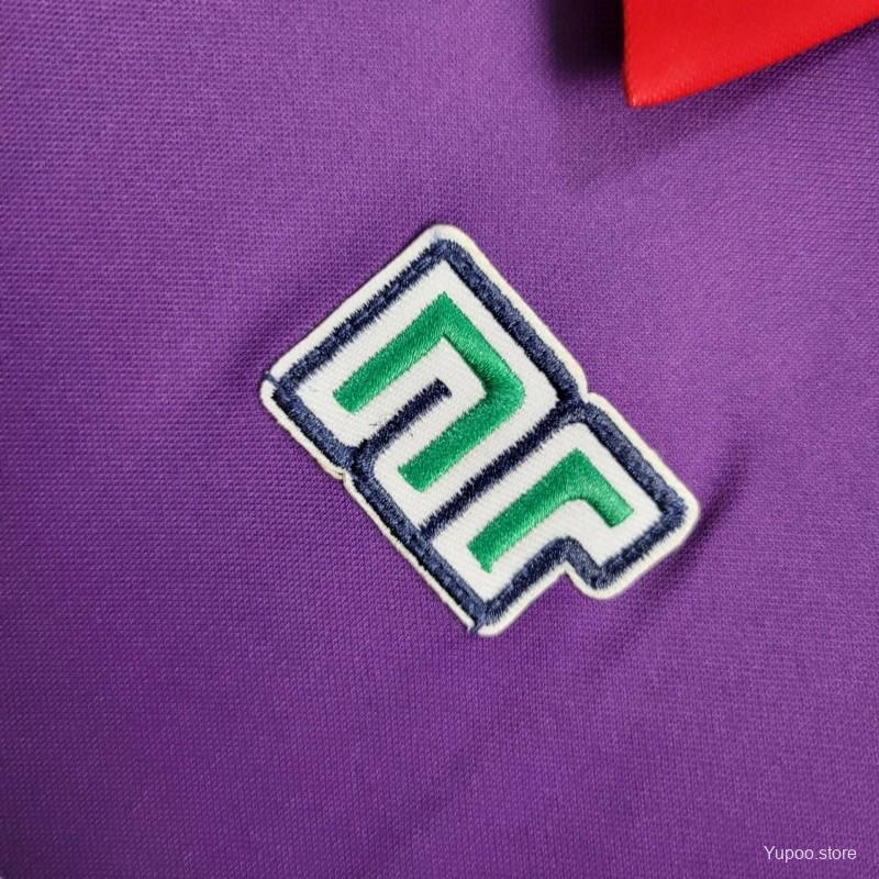 ManixJersey.com | Retro Fiorentina 1984-85 Home Stadium Jersey -Customize Name, Number and Patch | Worldwide Shipping