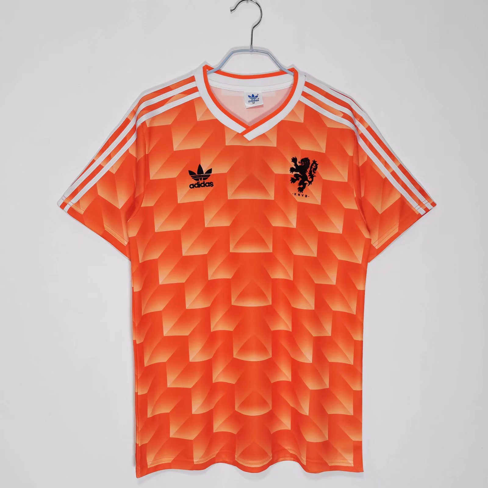 ManixJersey.com | Retro Netherlands 1988 Orange Training Jersey -Customize Name, Number and Patch | Worldwide Shipping