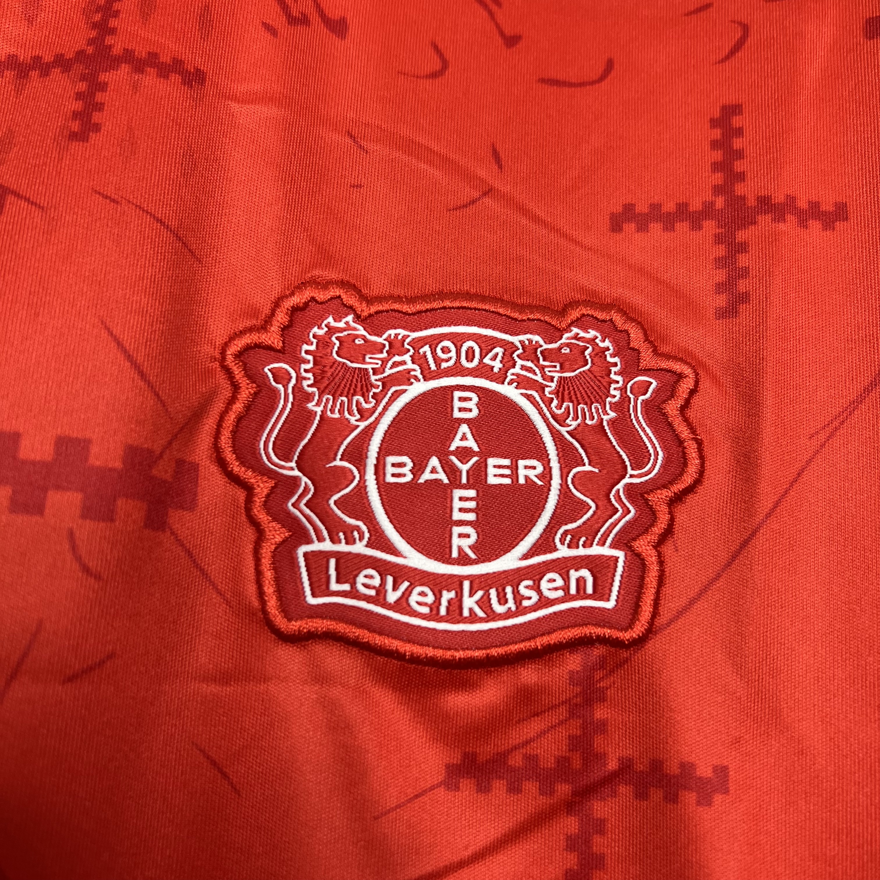 ManixJersey.com | Bayer 04 Leverkusen 24-25 Home Stadium Jersey - Fans Version -Customize Name, Number and Patch | Worldwide Shipping