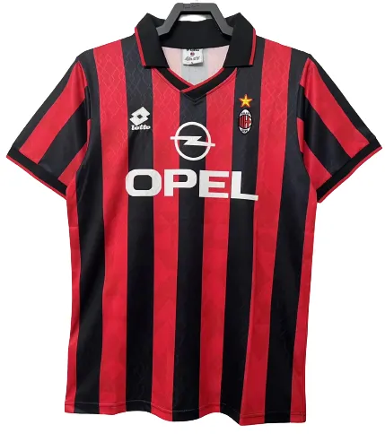 95-96 AC Milan Home soccer jersey- Retro version: Ajax 24-25 Home Stadium Jersey - Fans Version mysite: Adidas luxuryfootballshirts.com: https://www.luxuryfootballshirts.com/