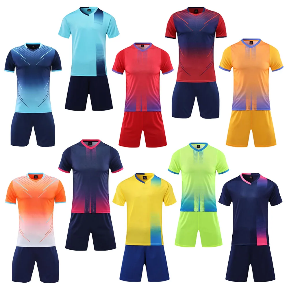 Men Football Jersey Adult Kid Personalize Soccer Uniform Kit Sports Clothes Women Futsal Sportswear Boy Training Tracksuit Child