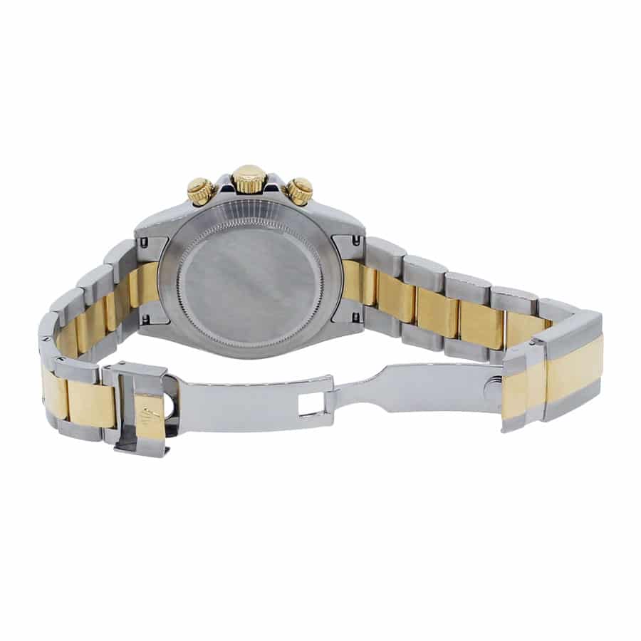 rolex daytona 116523 mother of pearl diamond dial two tone oyster