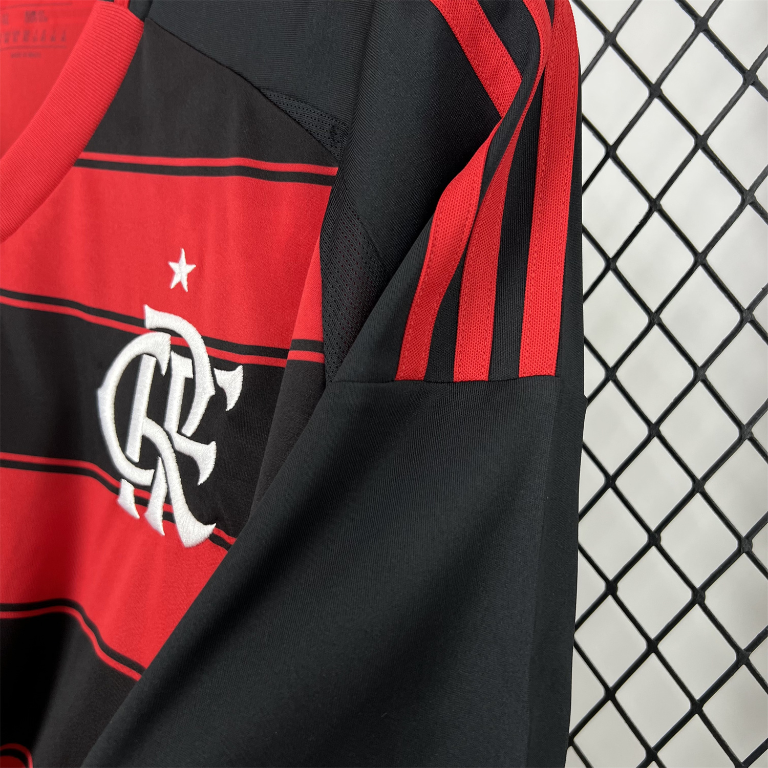 foot-Flamengo 25-26 Home Jersey with Sponsors - Fans Version