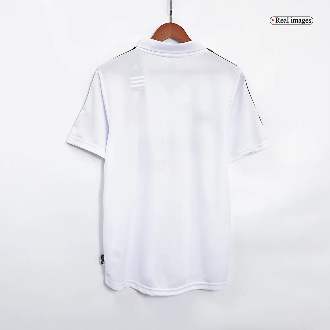 02-03 Real Madrid home soccer jersey-Retro version: Ajax 24-25 Home Stadium Jersey - Fans Version mysite: Adidas luxuryfootballshirts.com: https://www.luxuryfootballshirts.com/