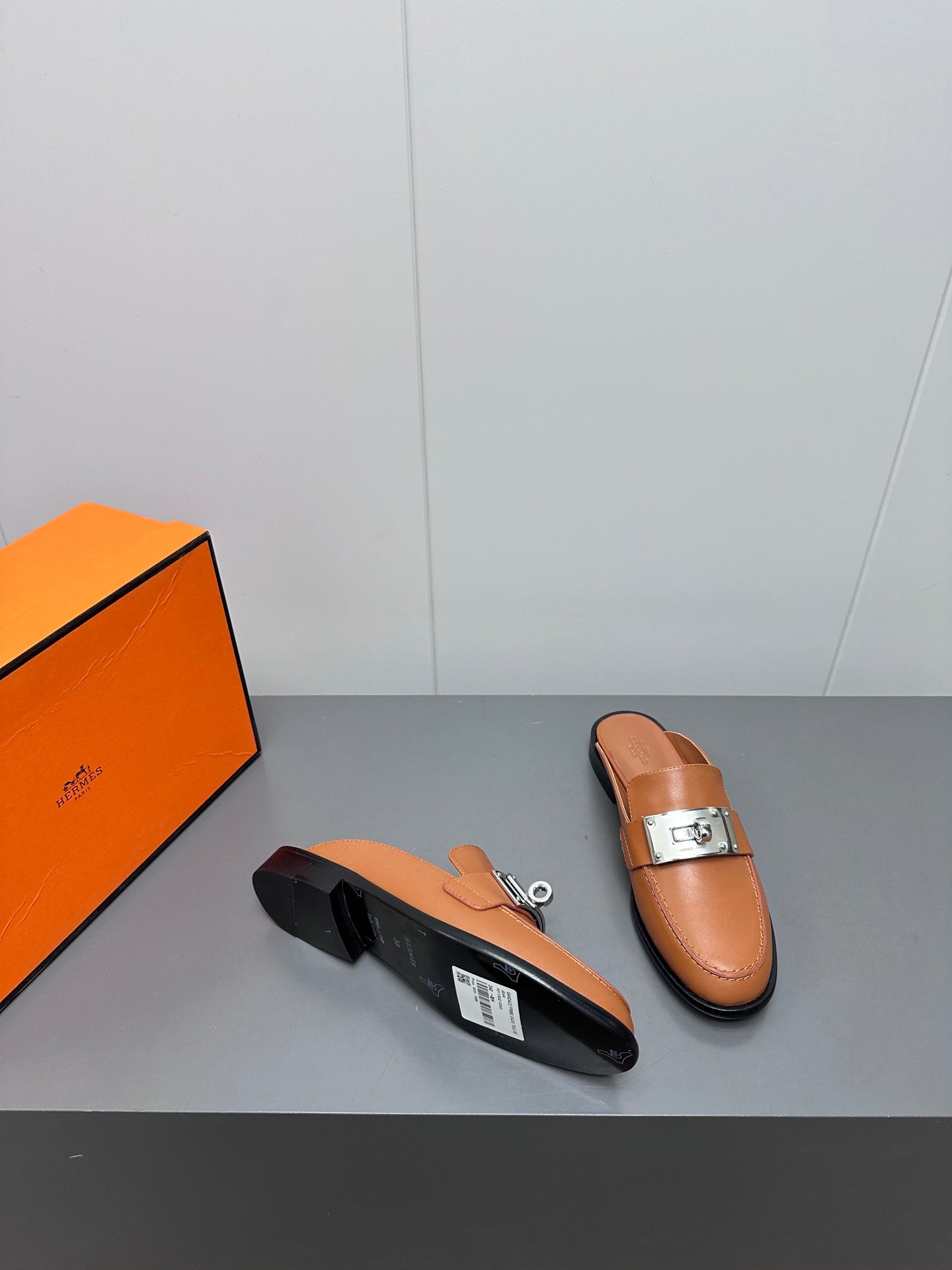 0Z MULE IN BRONZE BROWN LAMBSKIN、mysite、Cacoeks