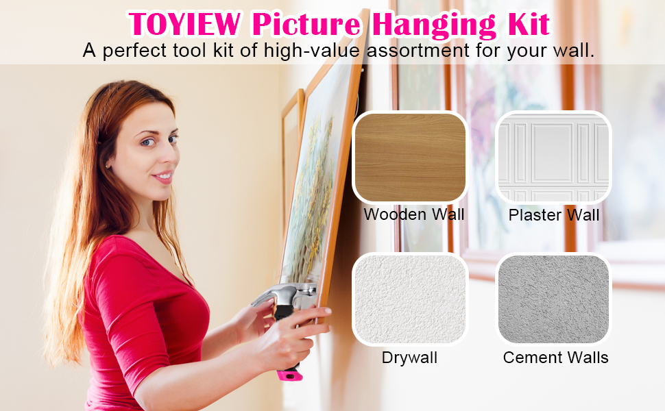 TOYIEW Picture Hanging Kit