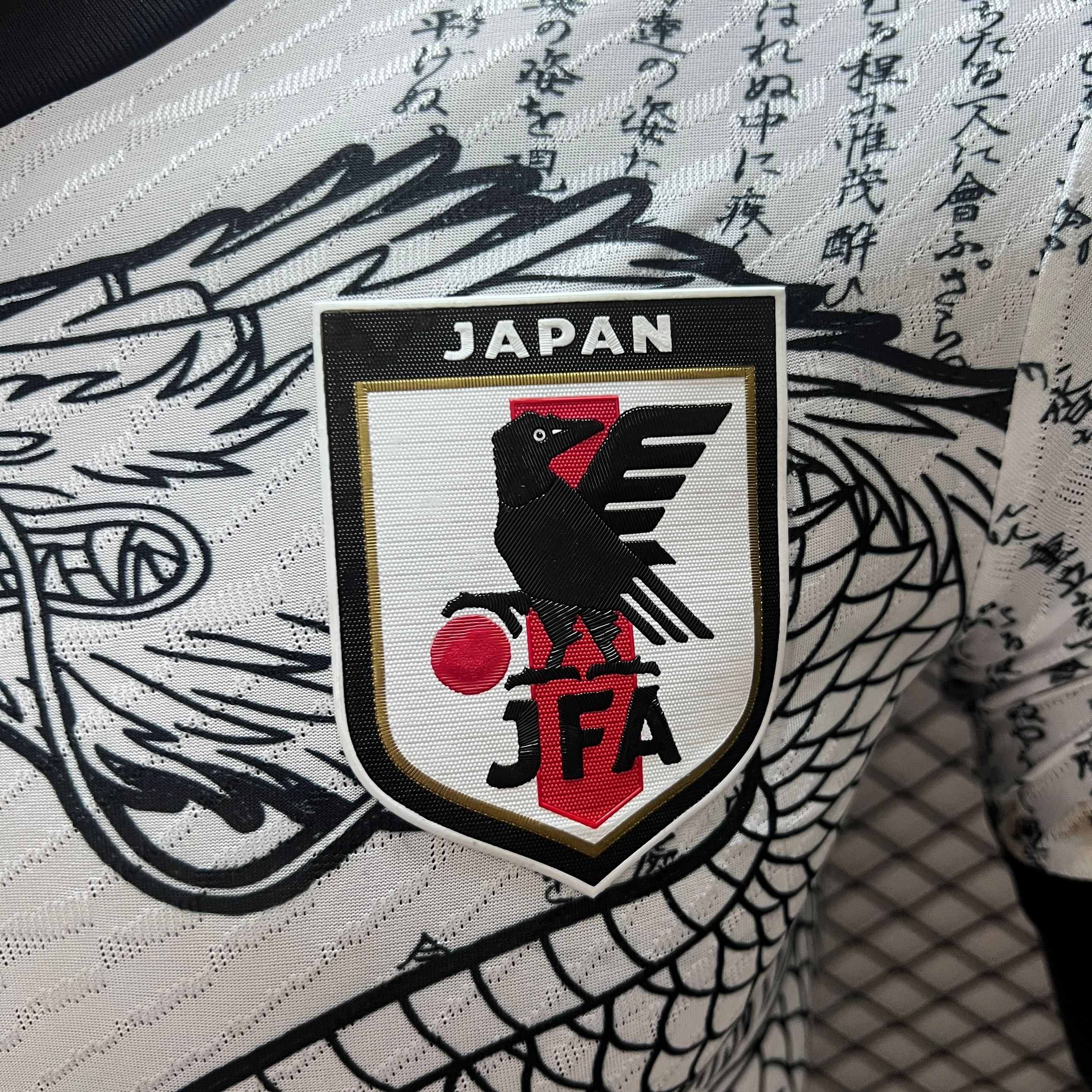Higojerseys-Japan 24-25 White Dragon Jersey - Player Version