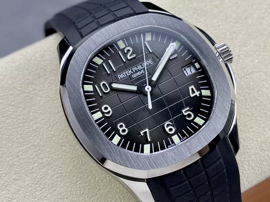 Patek Philippe Aquanaut 5167-001 SS 3KF Best Edition Gray Dial on Black Rubber Strap A324 Super Clone V3 20 72a25a4cb14c8d3