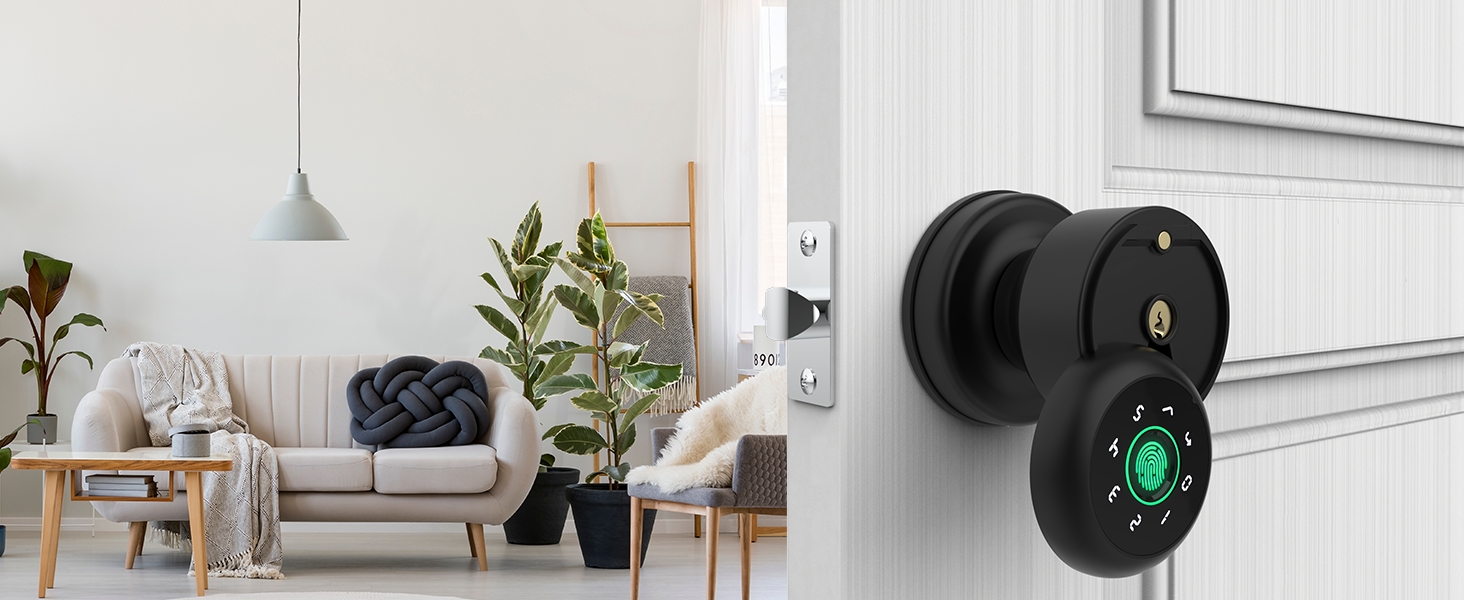 smart door knob lock