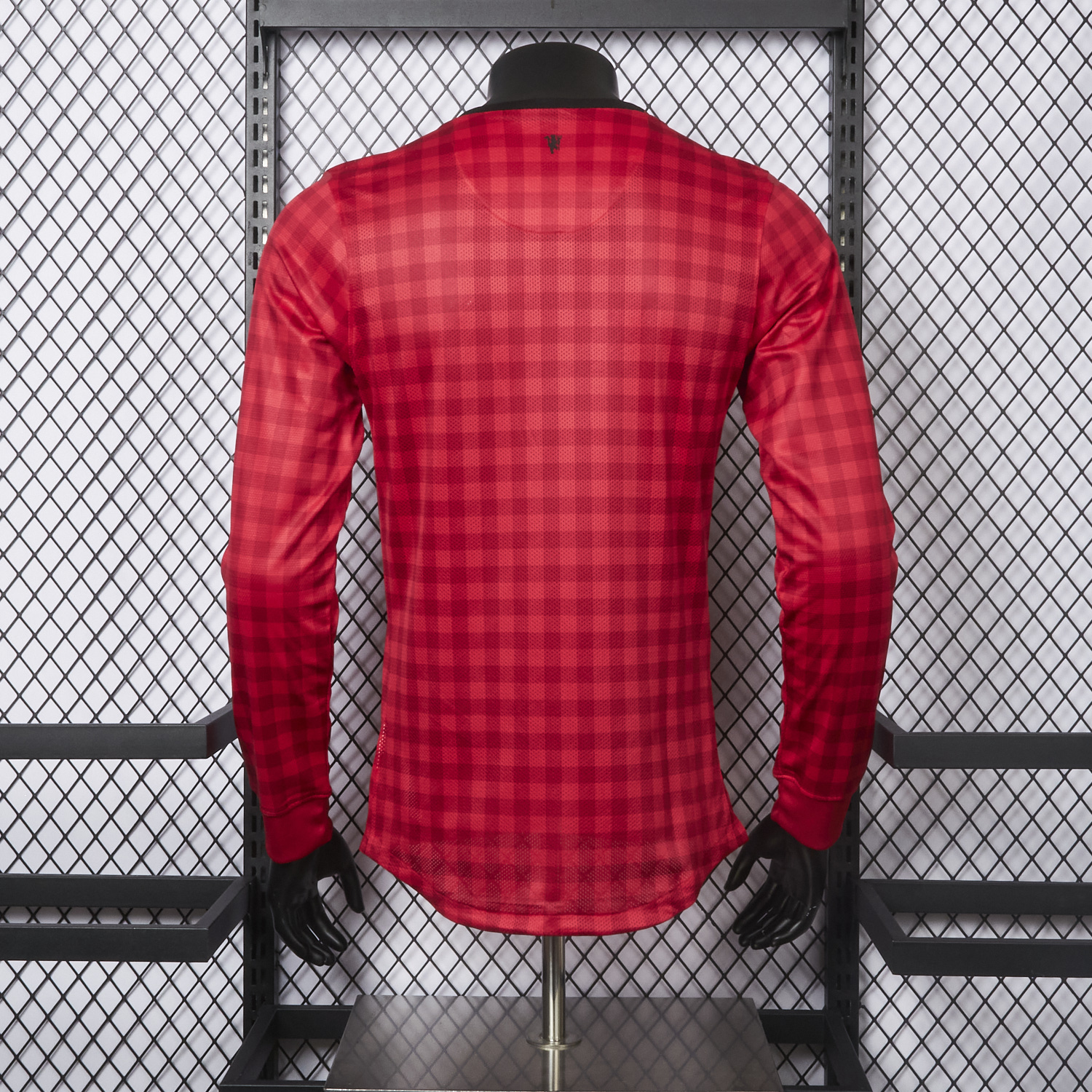 foot-Retro Manchester United 2012-13 Home Long Sleeve Jersey - Player Version