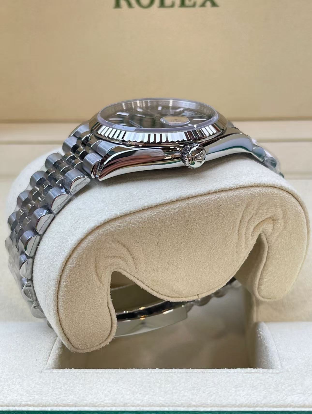 Rolex Datejust SteelJubilee Blue Dial 36mm Super Clone SwissReplica Watch Ref 126234丨3235 Swiss Movement