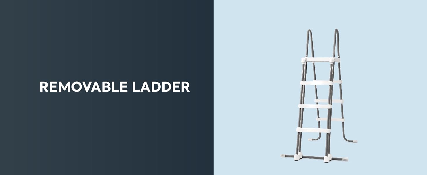 Removable Ladder - related to 48 deep pool, 18 pool, prime day sale