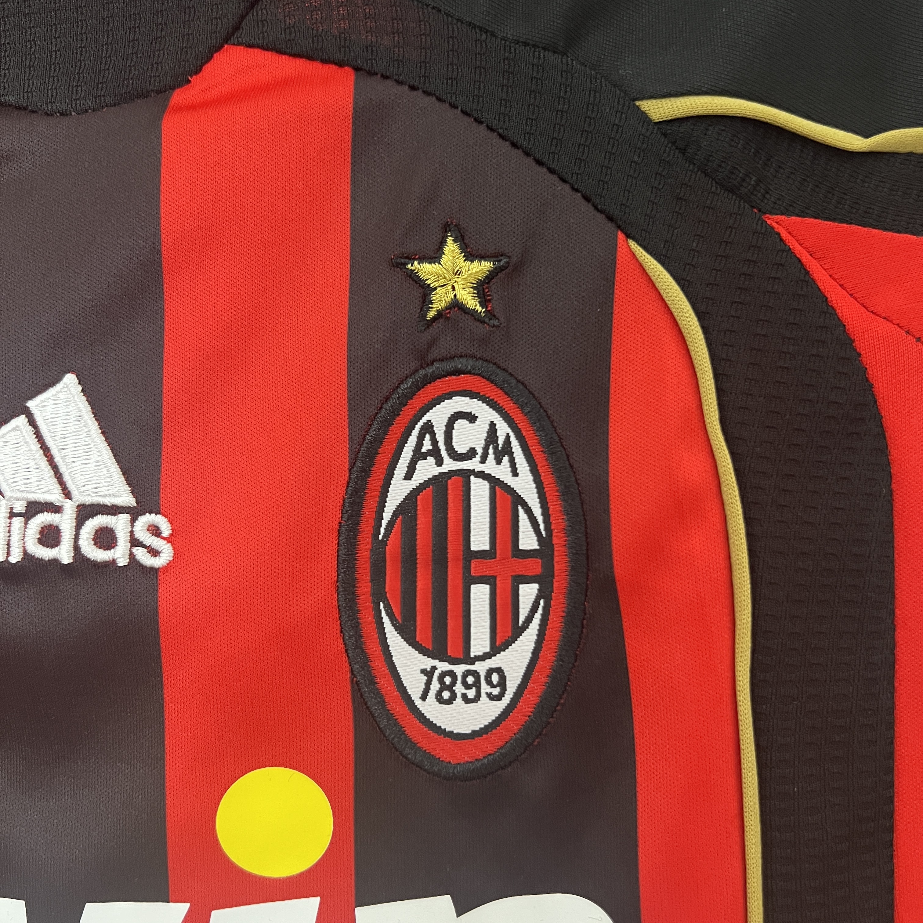 foot-Retro AC Milan 2006-07 Home Stadium Kids Kit
