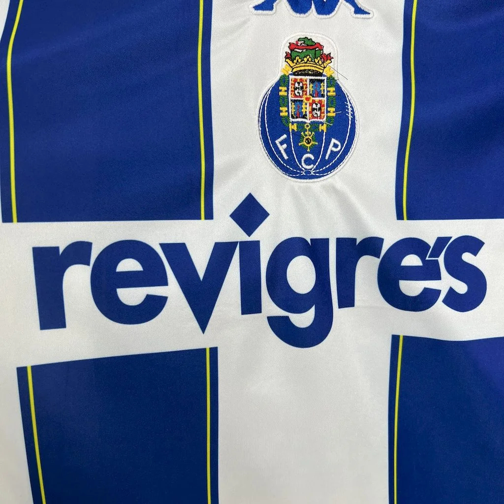ManixJersey.com | Retro Porto 1999-00 Home Jersey -Customize Name, Number and Patch | Worldwide Shipping