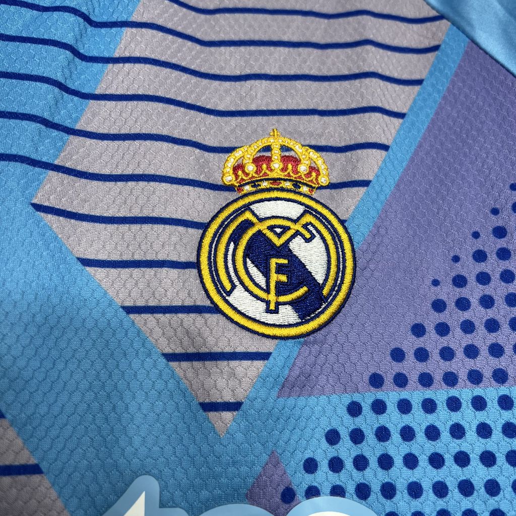 JerseysGala.com | Real Madrid 24-25 Blue Goalkeeper Jersey - Fans Version -Customize Name, Number and Patch | Worldwide Shipping