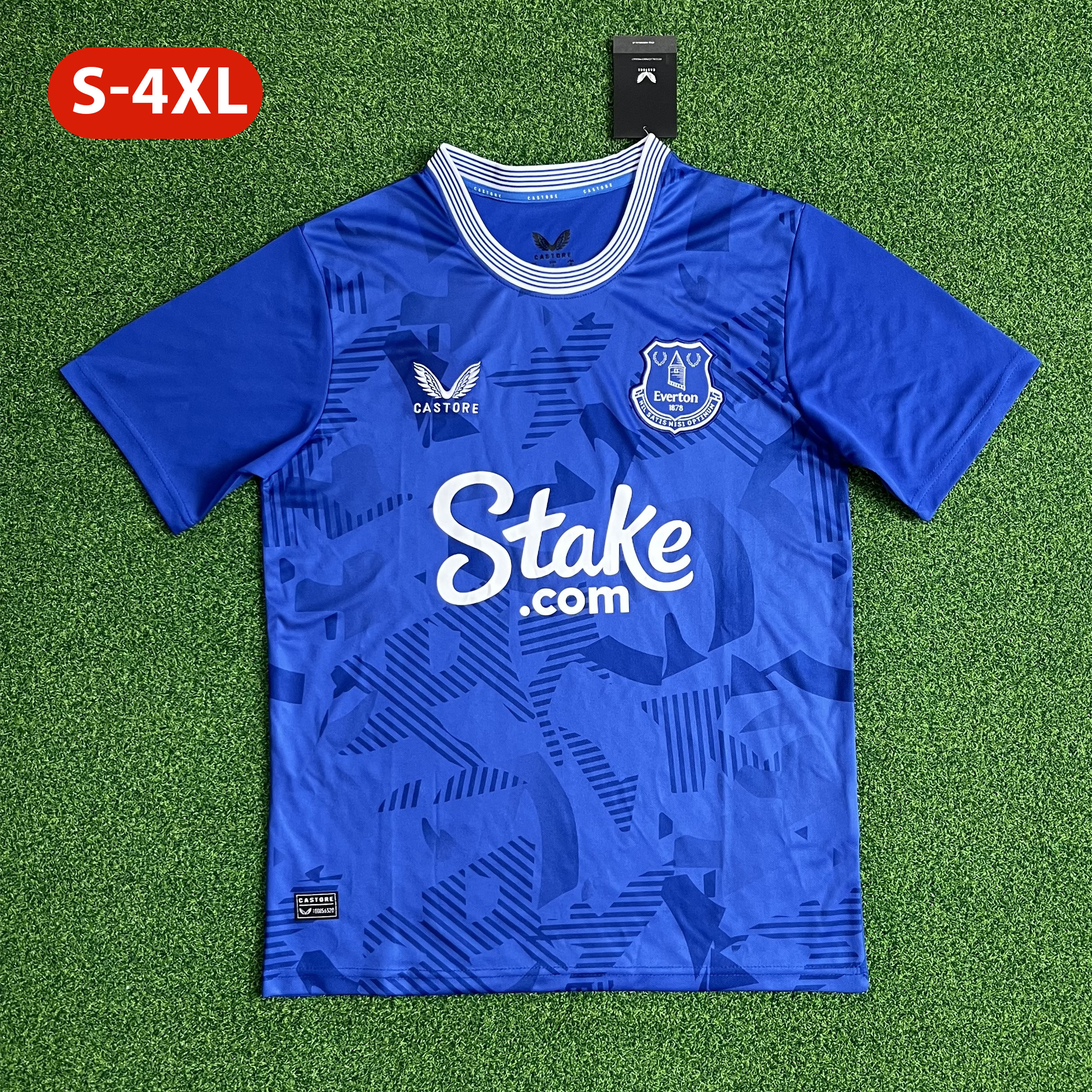 JerseysGala.com | Everton 24-25 Home Stadium Jersey - Fans Version -Customize Name, Number and Patch | Worldwide Shipping