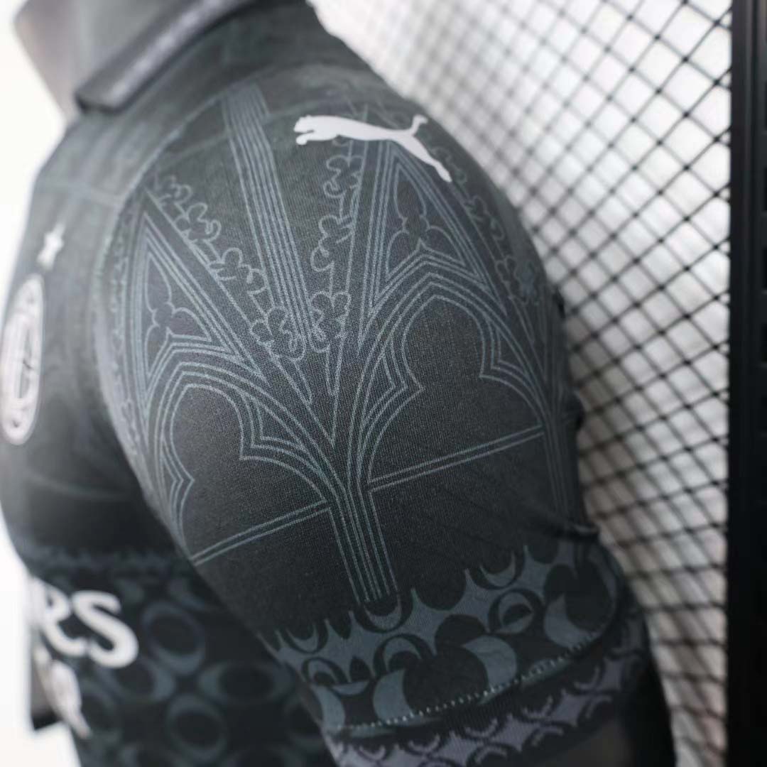 2023/2024 Player Version AC Milan Fourth Away Football Shirt 1:1 Thai Quality:football jersey mysite: unitedjerseyfootball 邓江浪:football