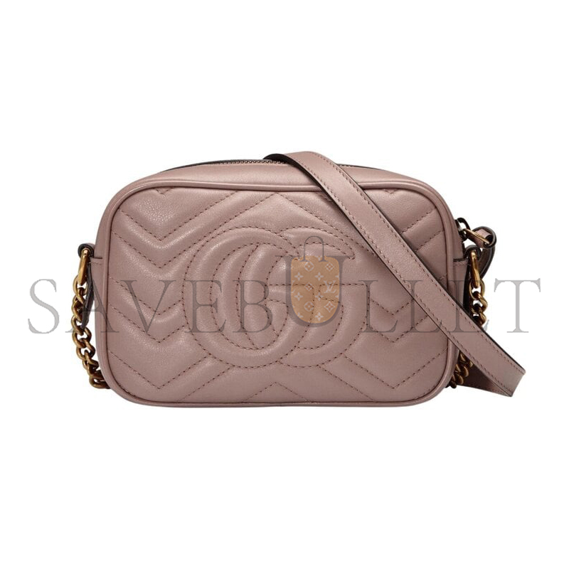 GUCCI GG MARMONT MINI CAMERA BAG ��448065 (18*12*6cm)