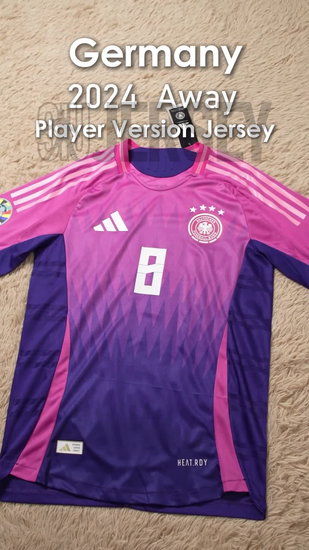 SIUjerseys-Germany 2024 Away Stadium Jersey - Player Version