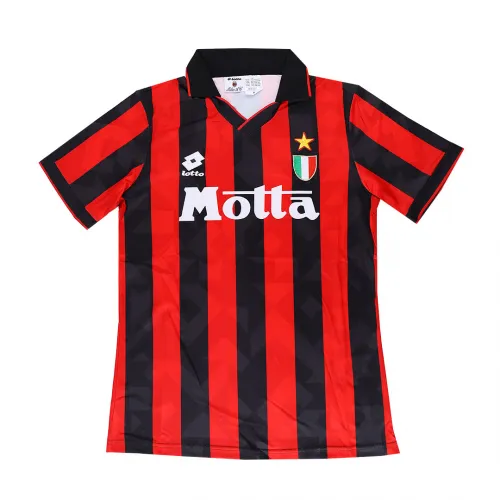 93-94 AC Milan Home soccer jersey- Retro version: Ajax 24-25 Home Stadium Jersey - Fans Version mysite: Adidas luxuryfootballshirts.com: https://www.luxuryfootballshirts.com/
