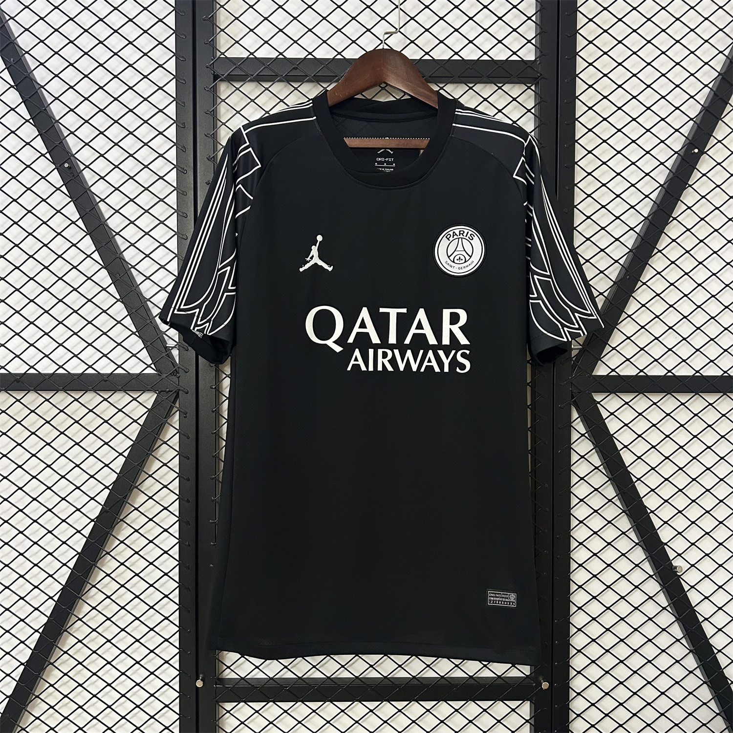 UltraTrikot-Paris Saint-Germain PSG 24-25 Fourth Black Jersey - Fans Version