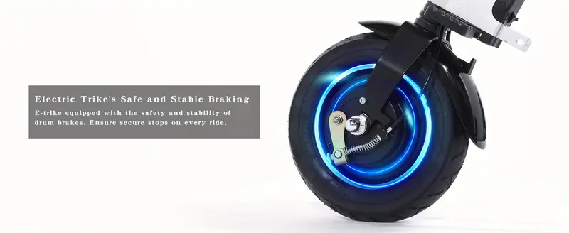   electric   inch 3 wheel foldable 3 wheeled mobility scooter with removable 36v 7 8ah battery reverse function and push button switch suitable for commuting and travelling Product details 2