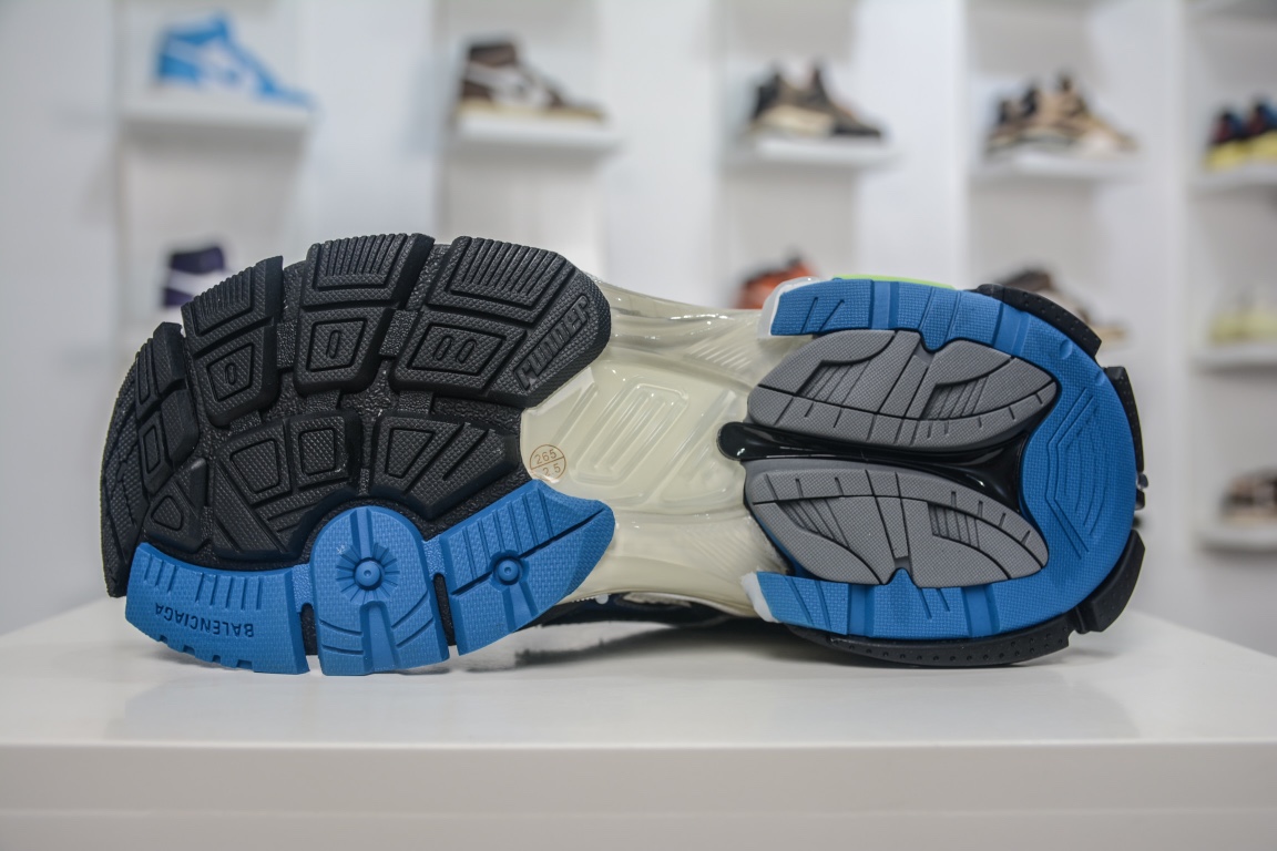 Balenciaga Runner Trainer in Black Blue、mysite、Cacoeks