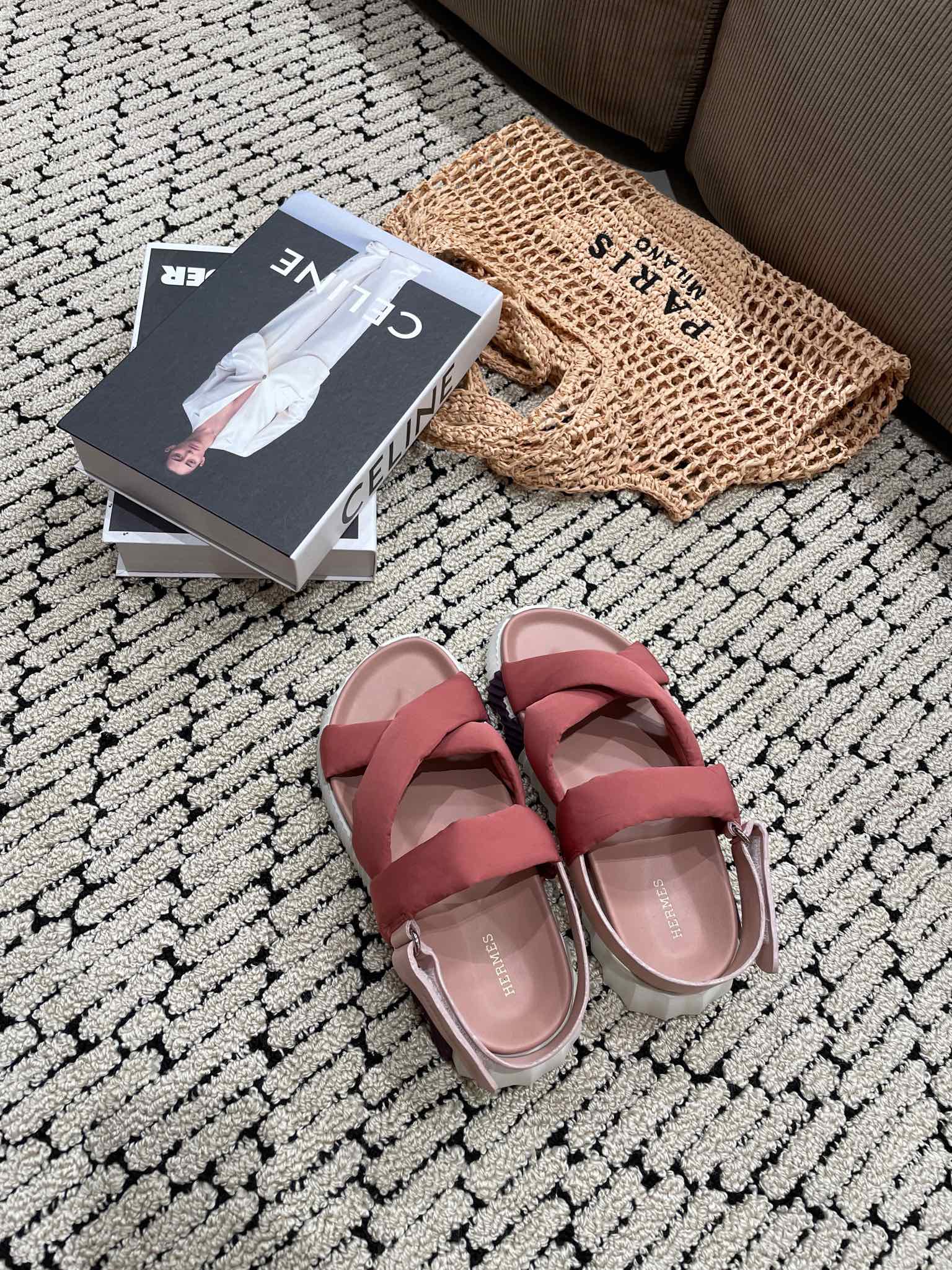 ELECTRIC SANDAL ROUGE CALFSKIN、mysite、Cacoeks