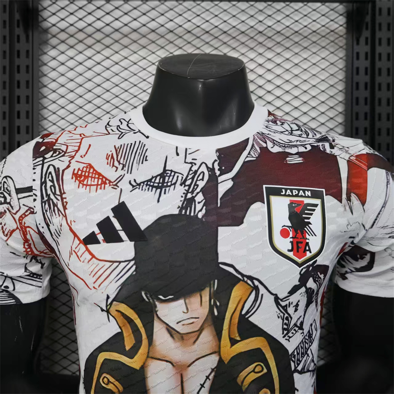 UltraTrikot-Japan 25-26 Roronoa Zoro White Special Jersey - Player Version