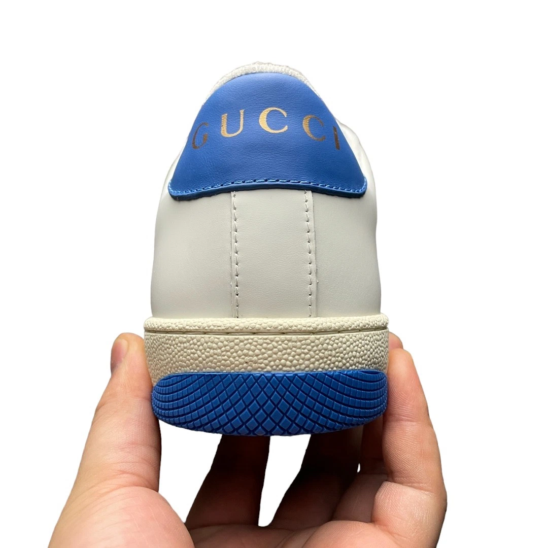 Gucci Screener with Interlocking G in White Blue、mysite、Cacoeks