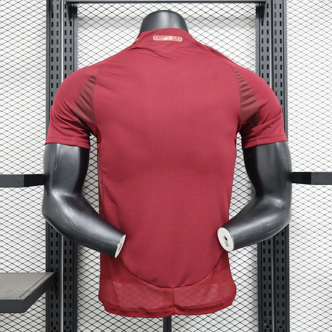 2024/2025 Player Version Roma Home Soccer Jersey 1:1 Thai Quality:football jersey mysite: unitedjerseyfootball 邓江浪:football