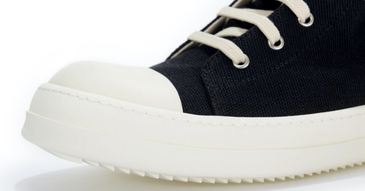 Rick Owens DRKSHDW High-Top Canvas in Black、mysite、Cacoeks