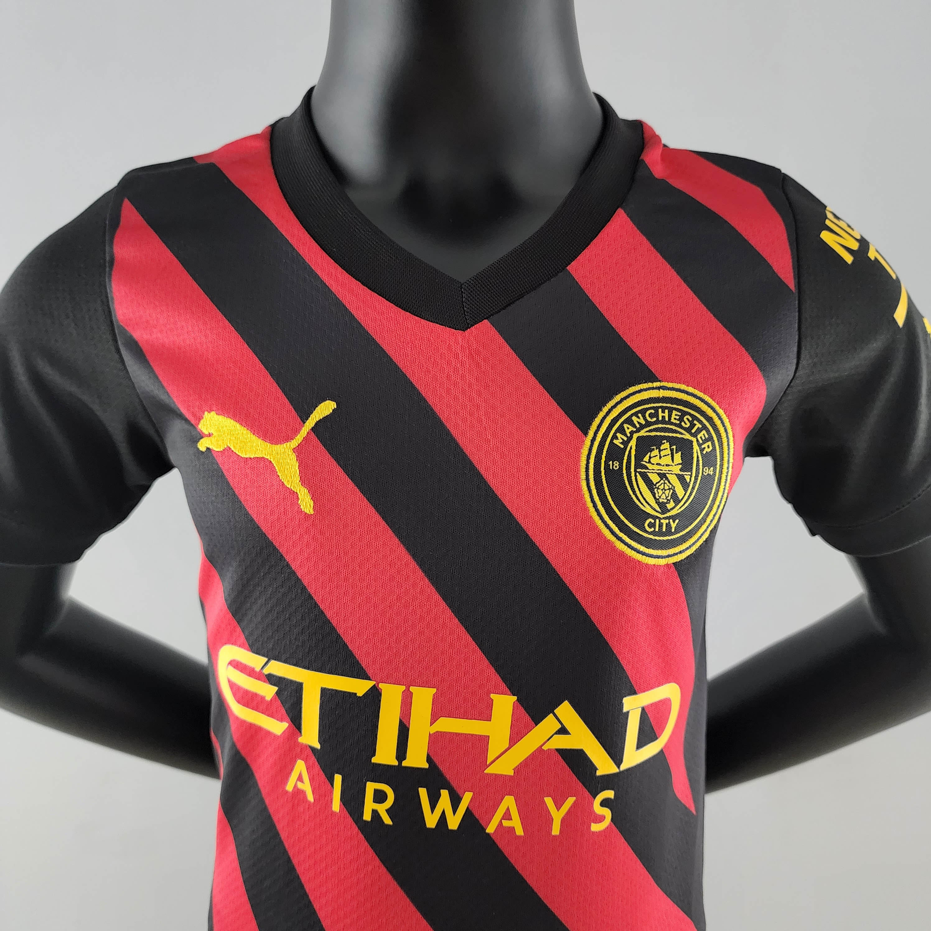 2022/2023 Manchester City Away Football Shirt 1:1 Thai Quality Kids Size:football jersey mysite: unitedjerseyfootball 邓江浪:football