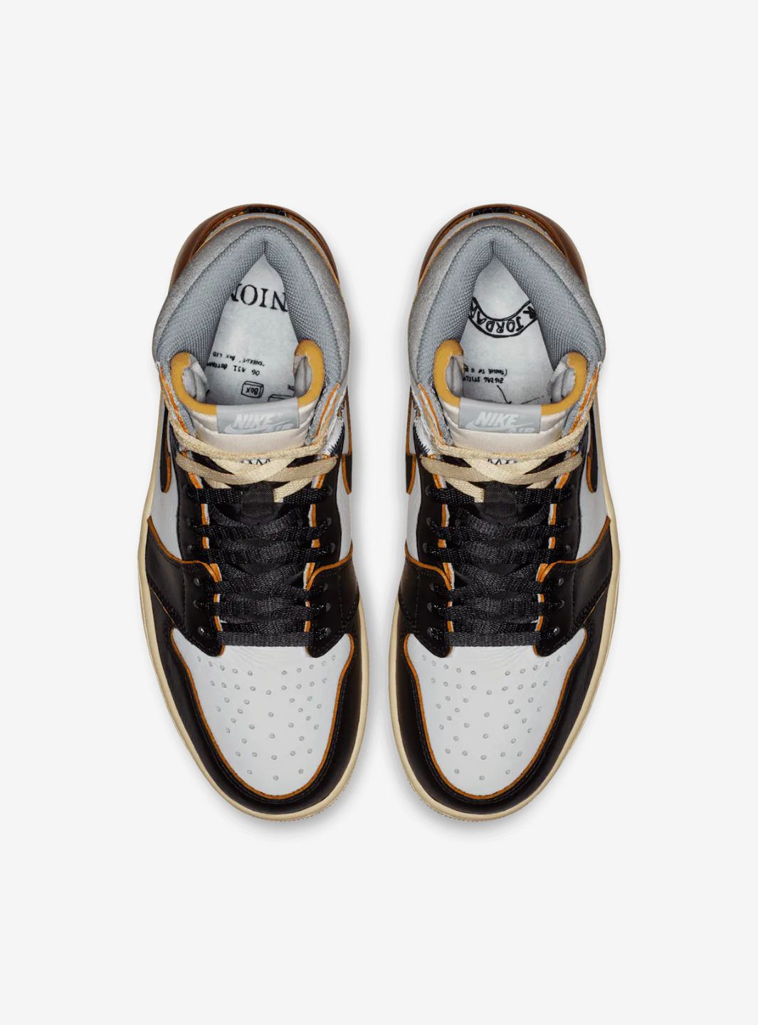 Air Jordan 1 Retro High Union Los Angeles Black Toe、JORDAN、Cacoeks