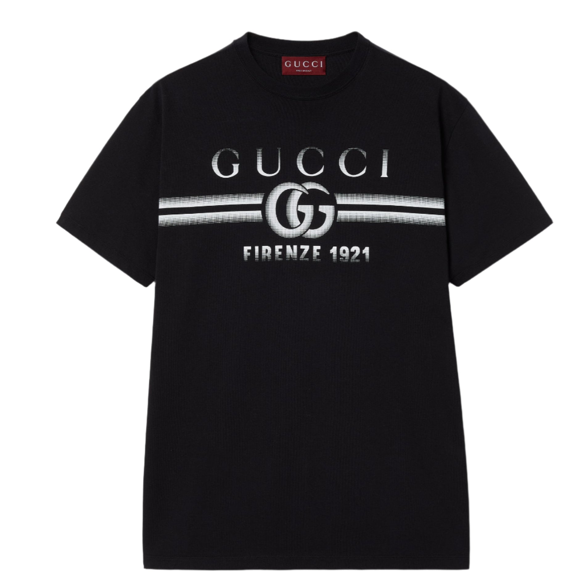 Gucci Firenze 1921 T-Shirt Black、mysite、Cacoeks