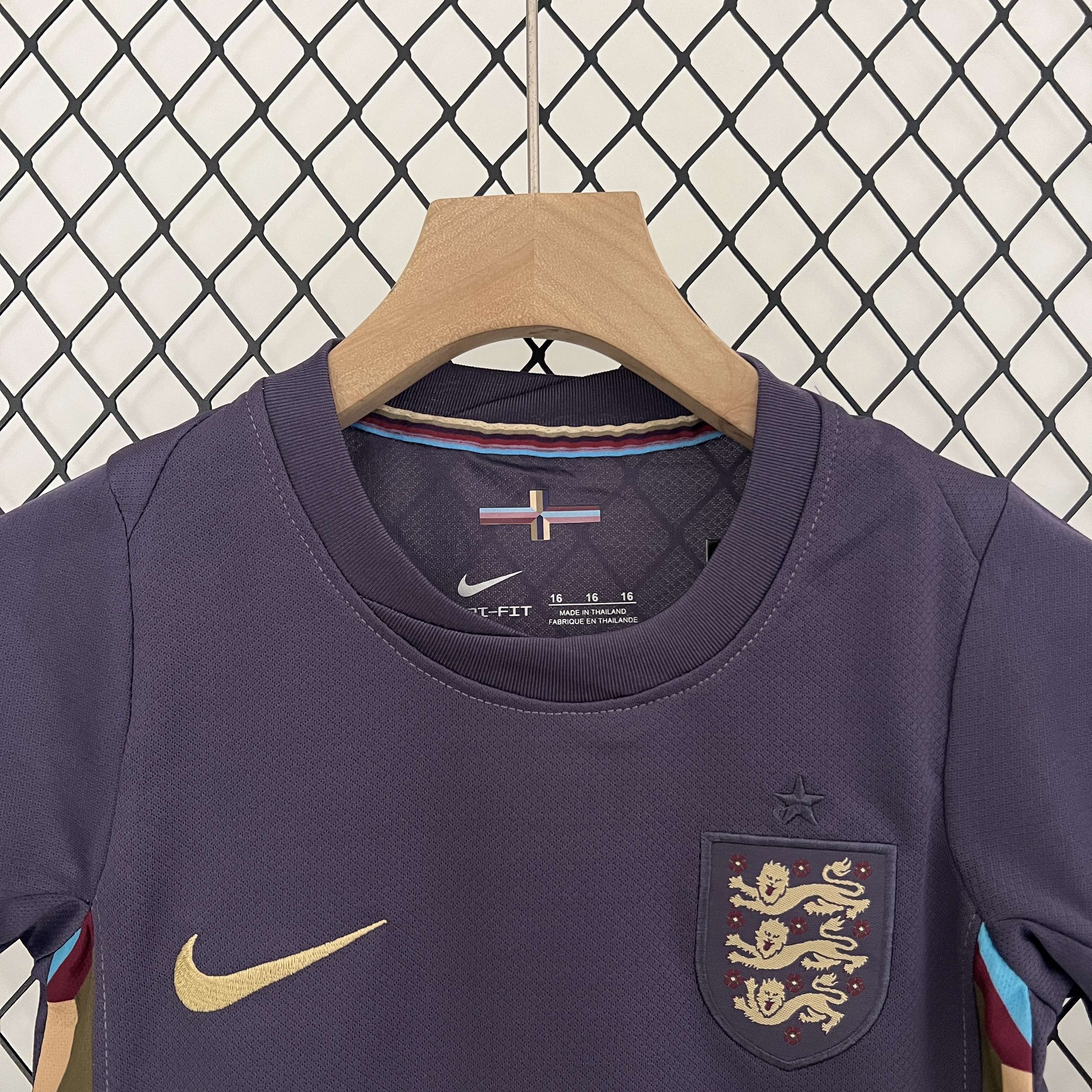 GlobeJersey-England 2024 Away Stadium Kids Kit