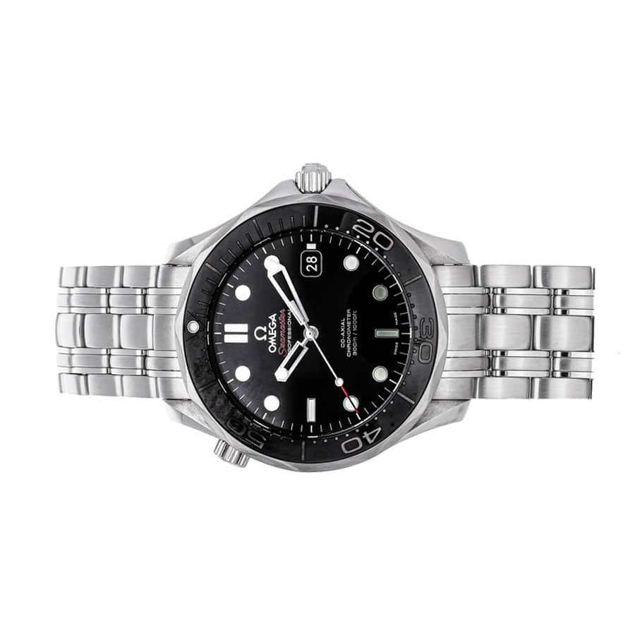 omega seamaster 300m steel 212 30 41 20 01 003 black dial replica2