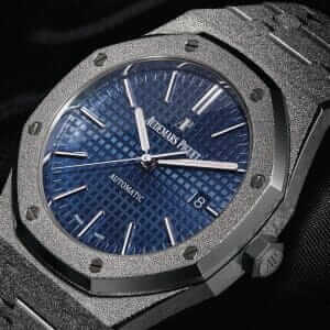 Frosted Audemars Piguet Blue Replica-fasswatch